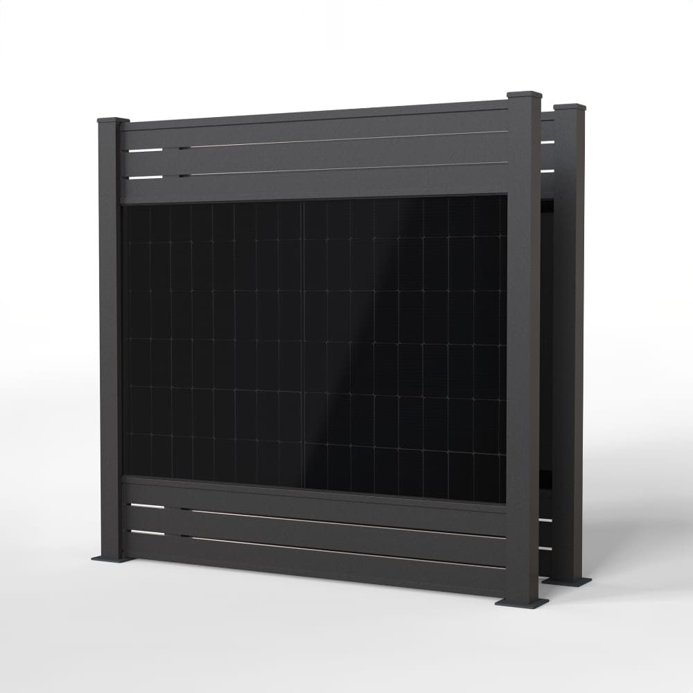 Zaun-Solarkraftwerk ALUNA 180 800W – Produktfoto
