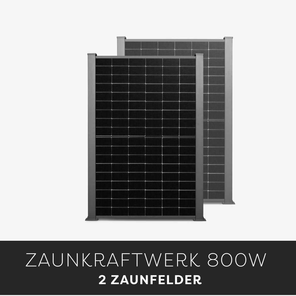 Efficienza Zaunkraftwerk 800W Efficienza Zaunkraftwerk 800W