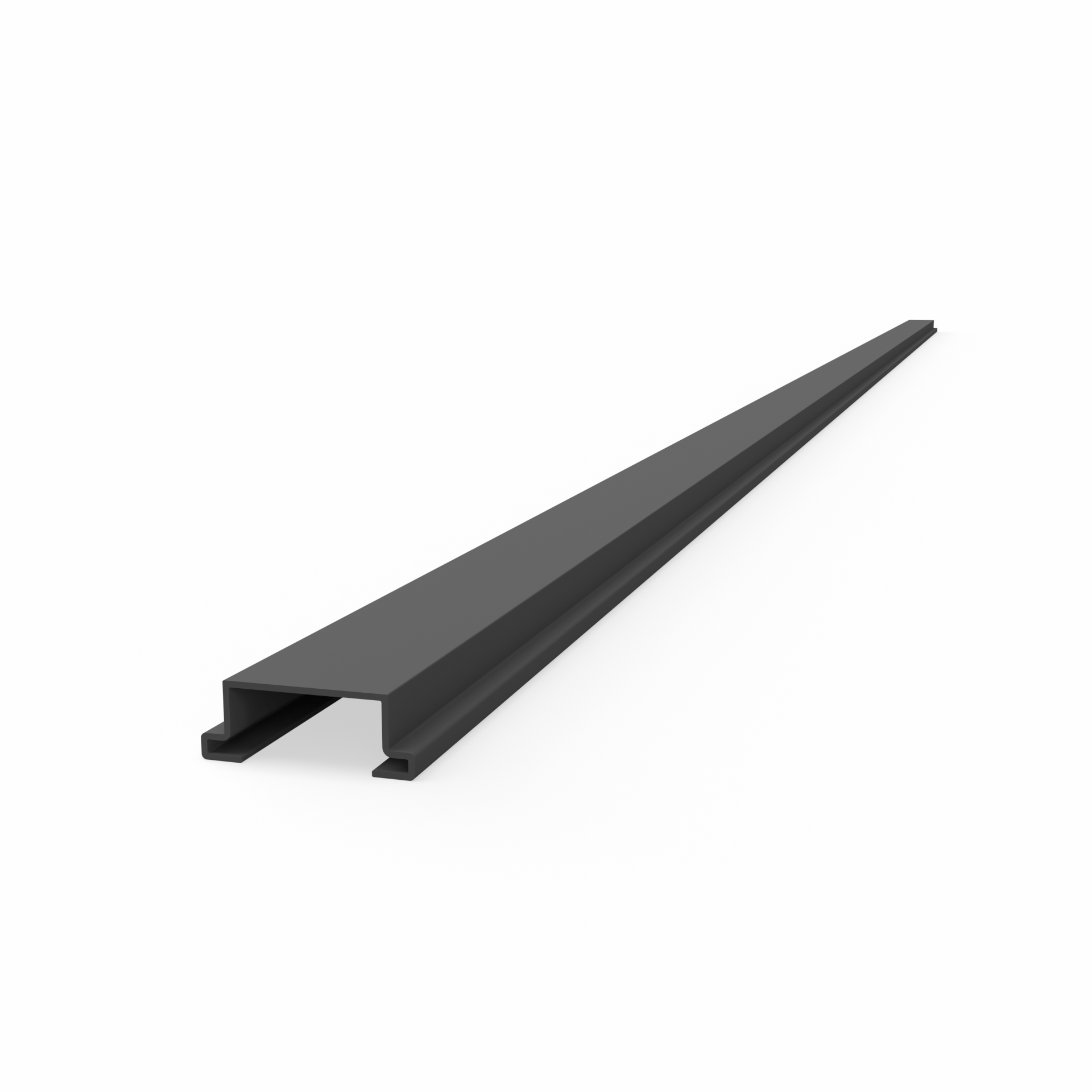 falagotti Abschlussschiene – Aluminiumleiste für PV-Zaunmontage Abschlussschiene aus Aluminium für falagotti Solarzaun Systeme