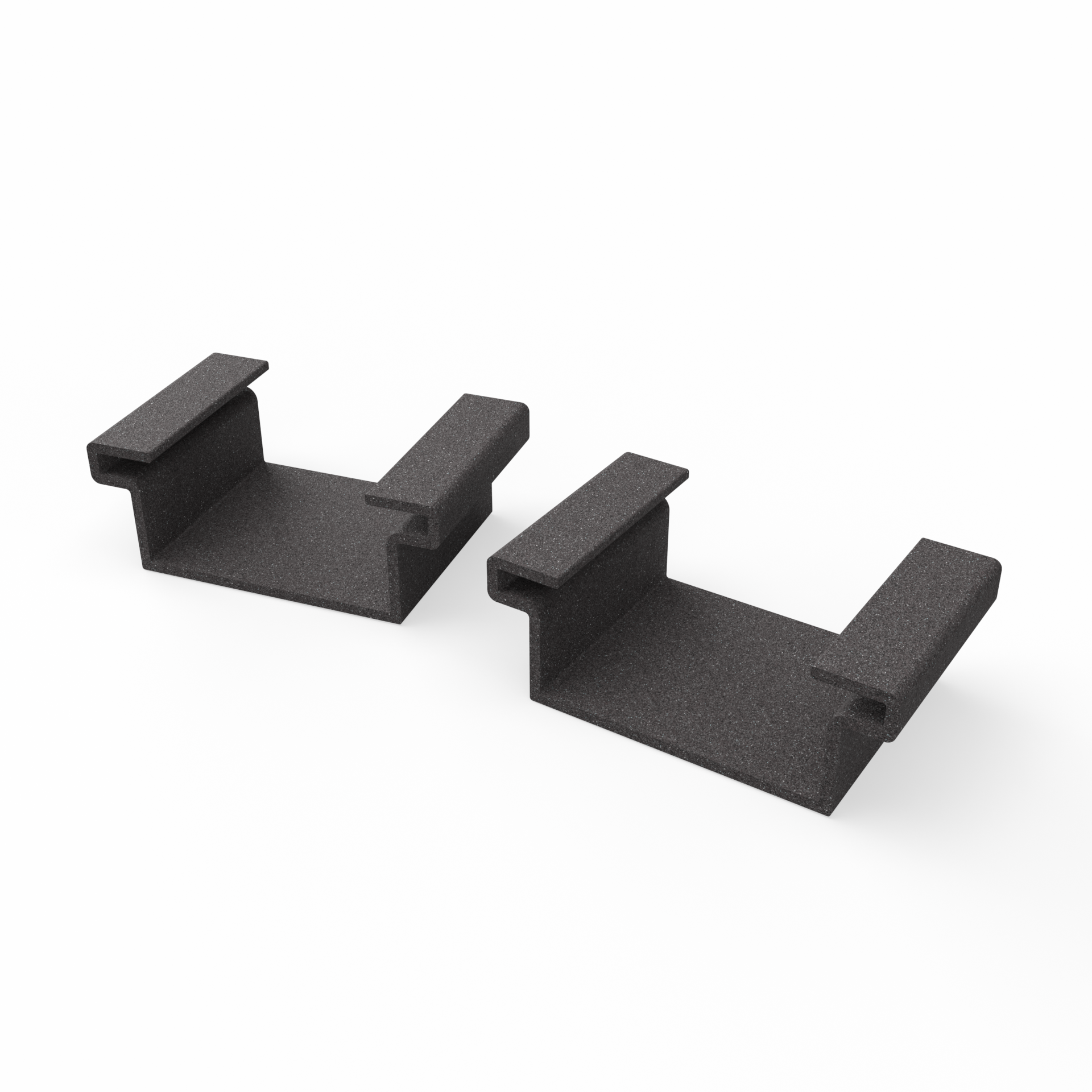 falagotti Distanzstück 25 mm – Aluminium-Abstandshalter für PV-Zaunmontage Distanzstück 25 mm aus Aluminium für falagotti Solarzaun Montage